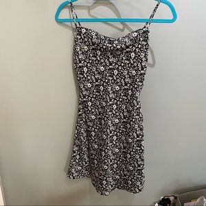 NWT cowlneck slip mini floral Abercrombie dress